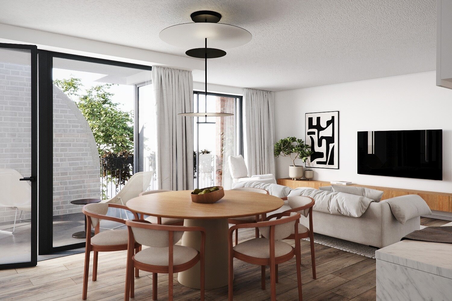 Render Markt — interieur